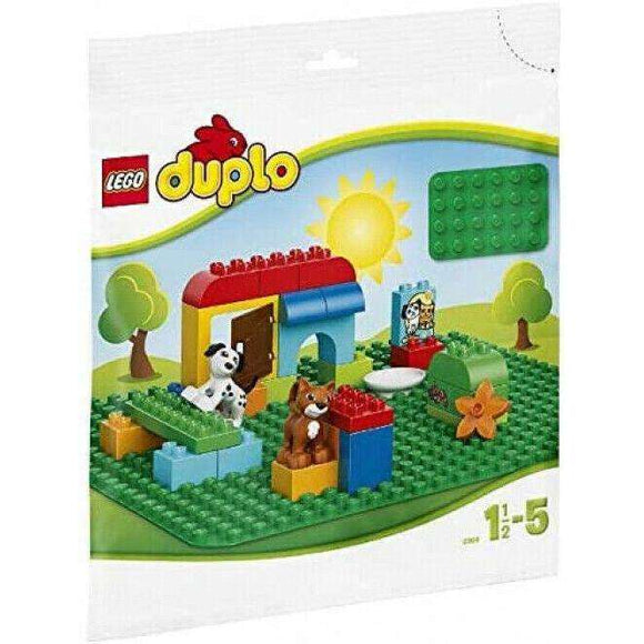 Spar King-LEGO 2304 DUPLO Classic Große Bauplatte Spielzeug Vorschulkinder Grün 38 x 38 cm