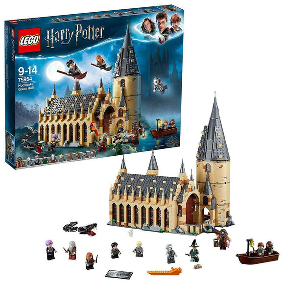 Spar King-LEGO 75954 Harry Potter Die große Halle von Hogwarts Spielset Bauset 878 Teile