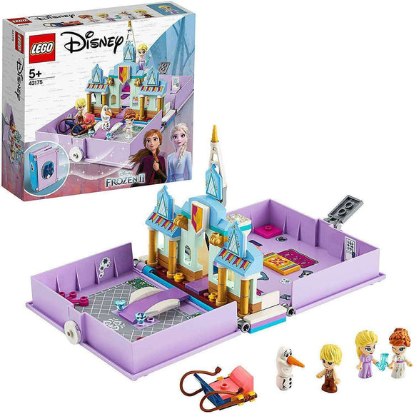 Spar King-LEGO Disney 43175 Frozen 2 Anna & Elsa Märchenbuch Tragbares Spielset Bauset