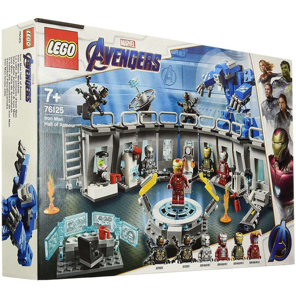 Spar King-LEGO Marvel 76125 Avengers Super Heroes Iron Mans Werkstatt Spielset 524 Teile