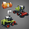 Spar King-LEGO Technic 42102 Mini CLAAS XERION 2 in 1 Bauset Traktorspielzeug Feldhäcksler