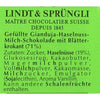 Spar King-Lindt Lindor Schokoladen-Eier Blätterkrokant Pralinés Pralinen Ostern 425 g
