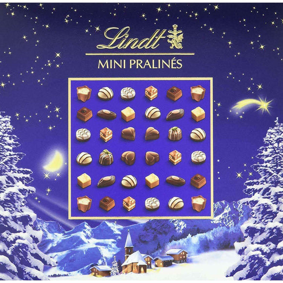 Spar King-Lindt Mini Pralinés Pralinen Schokolade Schachtel Weihnachten Advent 180 g
