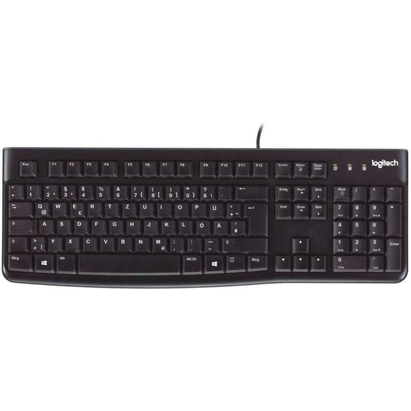 Spar King-Logitech Keyboard K120 Nummernblock Funktionstaste QWERTZ DE Tastaturlayout