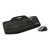Spar King-Logitech MK710 Wireless Desktop Tastatur Maus Set 2,4 GHz QWERTZ schwarz