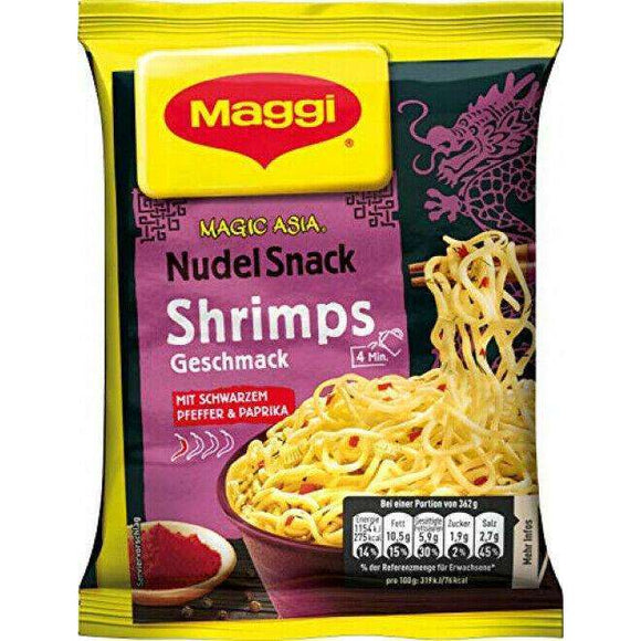 Spar King-Maggi Magic Asia Nudel Snack Shrimp Fertiggericht Instant Nudeln 12 x 62g