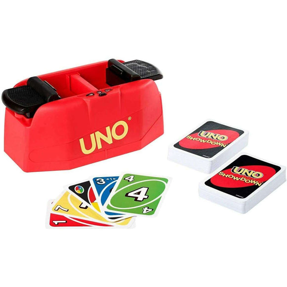 Spar King-Mattel Games GKC04 UNO Showdown Kartenspiel Familienspiel 2-10 Spieler