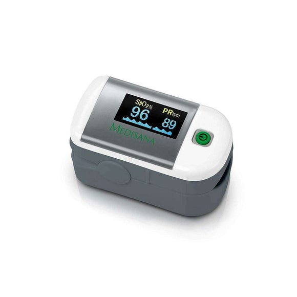 Spar King-Medisana PM 100 Pulsoximeter Sauerstoffsättigung Fingerpulsoxymeter OLED-Display
