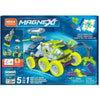 Spar King-Mega Construx GFF26 Magnext 5in1 Mag-Roboter 138 Bausteine Spielzeug Bauset
