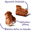 Spar King-Milka Adventskalender Weihnachtskalender Schokolade Alpenmilch Figuren 200g