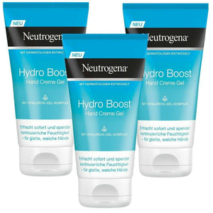 Spar King-Neutrogena Hydro Boost Hand Creme Gel Erfrischende Pflege mit Hyaluron 3 x 75 ml