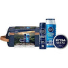 Spar King-NIVEA MEN Weltenbummler Care Set Geschenkset Mann Pflegeset Shampoo Kulturtasche