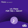 Spar King-o.b. Flexia Tag & Nacht Super Comfort Tampons SilkTouch Schutzflügel 36er Pack