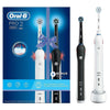 Spar King-Oral-B PRO 2 2900 Elektrische Zahnbürste Andruckkontrolle schwarz weiß 2er Set