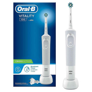 Spar King-Oral-B Vitality 100 CrossAction Elektrische Zahnbürste oszillierend Timer weiß