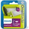 Spar King-Philips QP620/50 OneBlade Ersatzklingen Face Body Set Gesicht Körper Herren