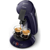 Spar King-Philips Senseo HD6554/40 Kaffeepadmaschine CremaPlus Kaffeestärkewahl dunkelblau