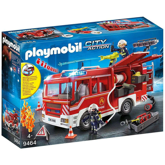 Spar King-Playmobil City Action 9464 Feuerwehr-Rüstfahrzeug Ergänzungsset mit Zubehör