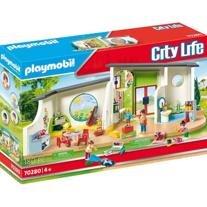 Spar King-Playmobil City Life 70280 Kita Regenbogen Licht Soundeffekt Spielset 180 Teile