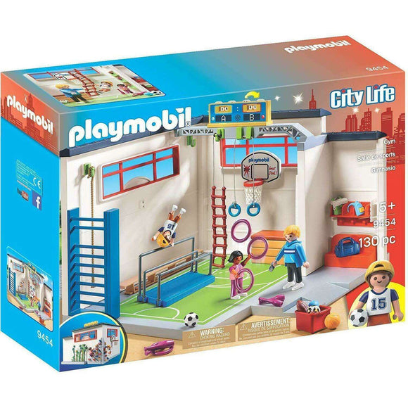 Spar King-Playmobil City Life 9454 Turnhalle Ergänzungsset Spielset Figuren ab 5 Jahren