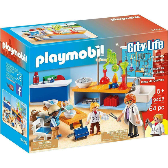 Spar King-Playmobil City Life 9456 Chemieunterricht Ergänzungsset Spielset Figuren Schule