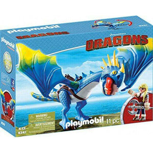 Spar King-Playmobil Dragons 9247 - Astrid und Sturmpfeil Drache Figur Zubehör 11 Teile