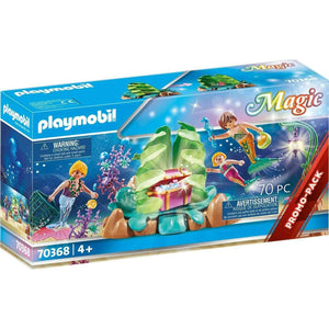 Spar King-Playmobil Magic 70368 Korallen-Lounge Meerjungfrau Lichteffekt Set 70 Teile