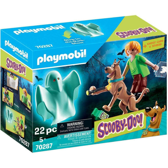 Spar King-Playmobil Scooby-DOO 70287 Scooby & Shaggy mit Geist Spielfigur ab 5 Jahren