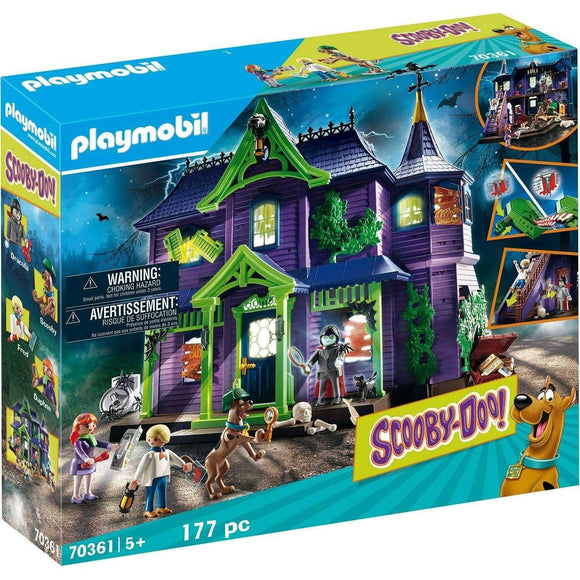 Spar King-Playmobil Scooby-DOO 70361 Abenteuer im Geisterhaus mit Licht & Soundeffekten