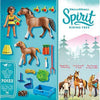 Spar King-Playmobil Spirit 70122 Riding Free Pru mit Pferd & Fohlen Spielset Figuren