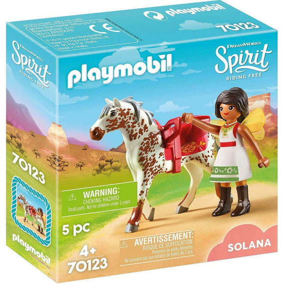 Spar King-Playmobil Spirit 70123 Riding Free Solana beim Voltigieren Spielset Pferde