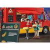 Spar King-PLAYMOBIL THE MOVIE 70075 Dels Food Truck mit Anhängerkupplung viel Zubehör