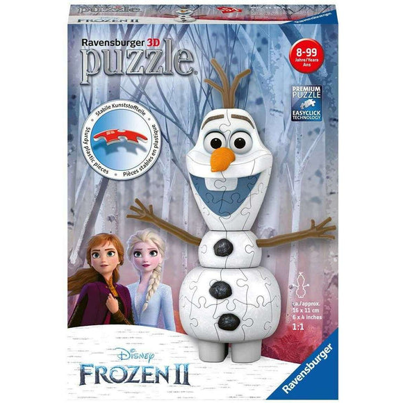 Spar King-Ravensburger 11157 Frozen 2 Olaf 54 Teile Premium 3D Kinder-Puzzle Easyclick