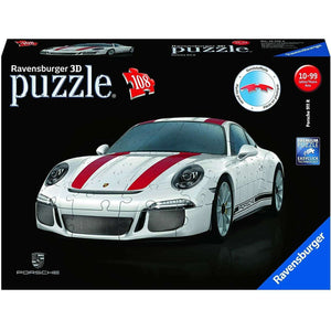 Spar King-Ravensburger 12528 3D Puzzle Porsche 911 R 108 Teile 1:18 ab 10 Jahre