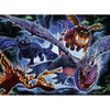 Spar King-Ravensburger 13710 Color Star Leuchtende Dragons Kinder Puzzle 100 XXL Teile