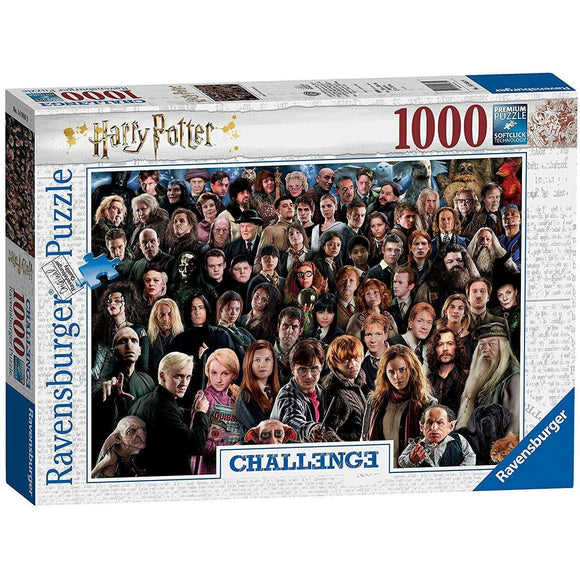 Spar King-Ravensburger 14988 Harry Potter Challenge Premium Puzzle 1000 Teile 70 x 50 cm