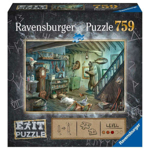 Spar King-Ravensburger 15029 Exit 8 Gruselkeller Premium Puzzle 759 Teile Escape Room