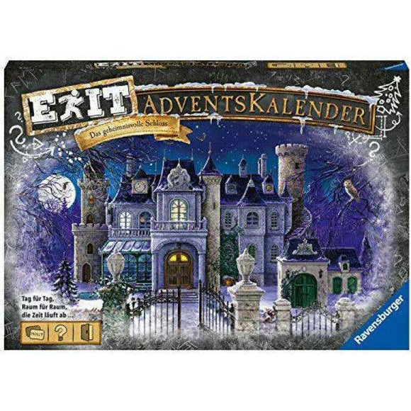 Spar King-Ravensburger 18941 EXIT Adventskalender Das geheimnisvolle Schloss 24 Rätsel