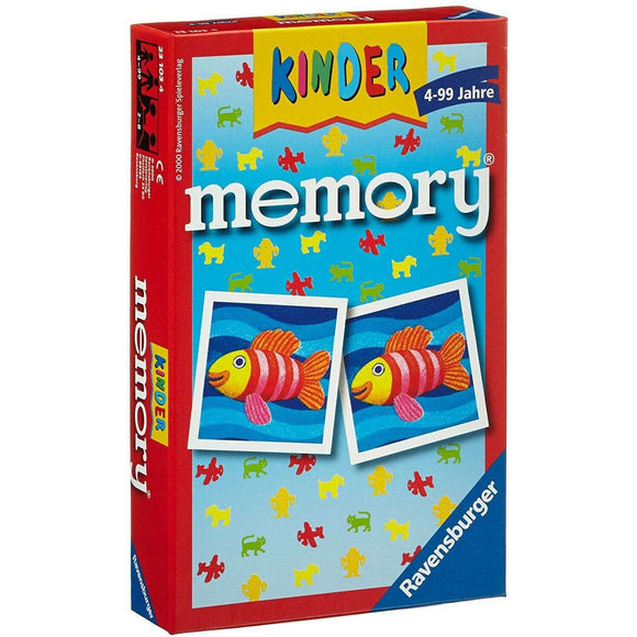 Spar King-Ravensburger 23103 Kinder Memory 24 Bildpaare Mitbringspiel Gedächtnisspiel