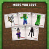 Spar King-Ravensburger 26132 Minecraft Builders & Biomes Brettspiel Gesellschaftsspiel