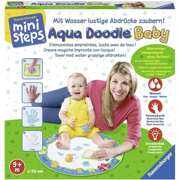 Spar King-Ravensburger 4540 Mini Steps Aqua Doodle Baby Malen Kinder ab 9 Monate Malmatte