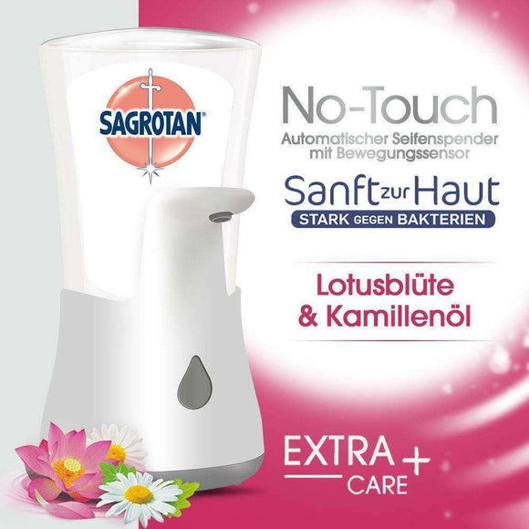 Spar King-Sagrotan No-Touch Automatischer Seifenspender Set Weiß inkl. Nachfüller 250 ml