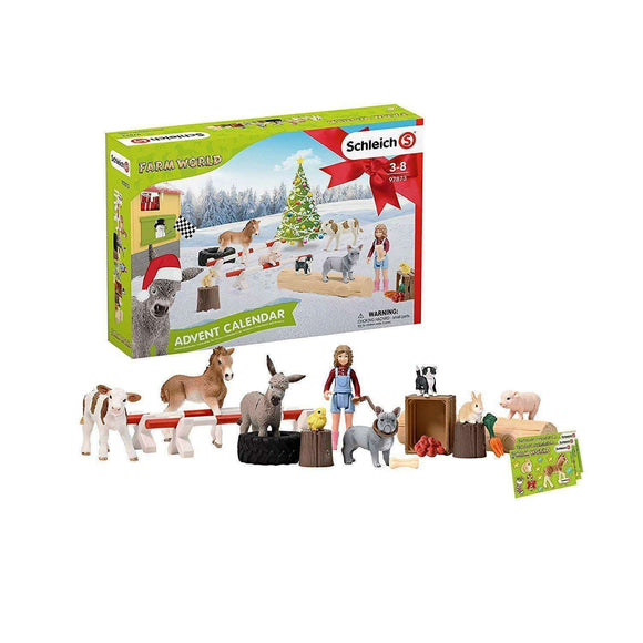 Spar King-Schleich 97873 Farm World Adventskalender 2019 Spielzeugkalender Figuren Kinder
