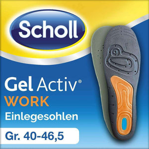 Spar King-Scholl GelActiv Einlegesohlen Work Arbeit Stoßdämpfend 1 Paar Größe 35,5 - 46,5-35,5 - 40,5