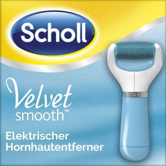 Spar King-Scholl Velvet Smooth elektrischer Hornhautentferner inkl. Ersatzrolle blau
