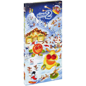 Spar King-Storck Nimm2 Adventskalender Bonbons Lollis Fruchtgummi Süßwaren Kinder 300 g