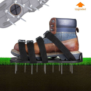Spar King-TAKELIFE Rasenlüfter Schuhe Nagelschuhe Rasenbelüftung  5,5 cm Nägel 30 cm