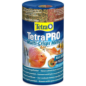 Spar King-Tetra Pro Multi-Crisps Menu Premiumfutter Hauptfutter Zierfische 250 ml Dose