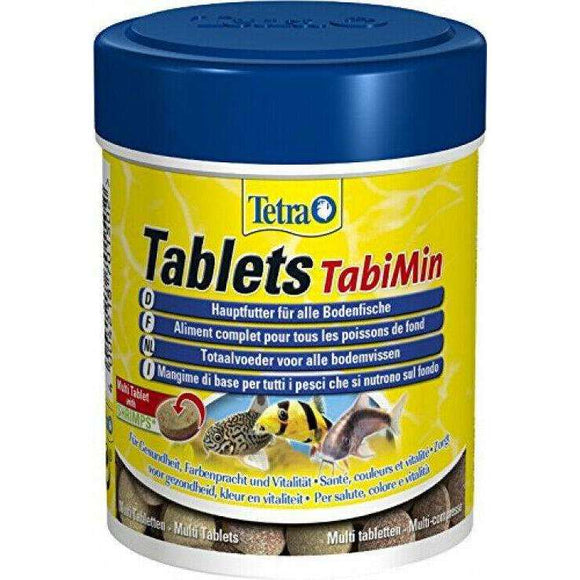 Spar King-Tetra Tablets TabiMin Hauptfutter Futtertabletten Fischfutter Dose 275 Tabletten