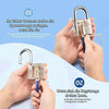 Spar King-TOPELEK Lockpicking Set mit 2 transparenten Übungsschlössern Werkzeug Zubehör